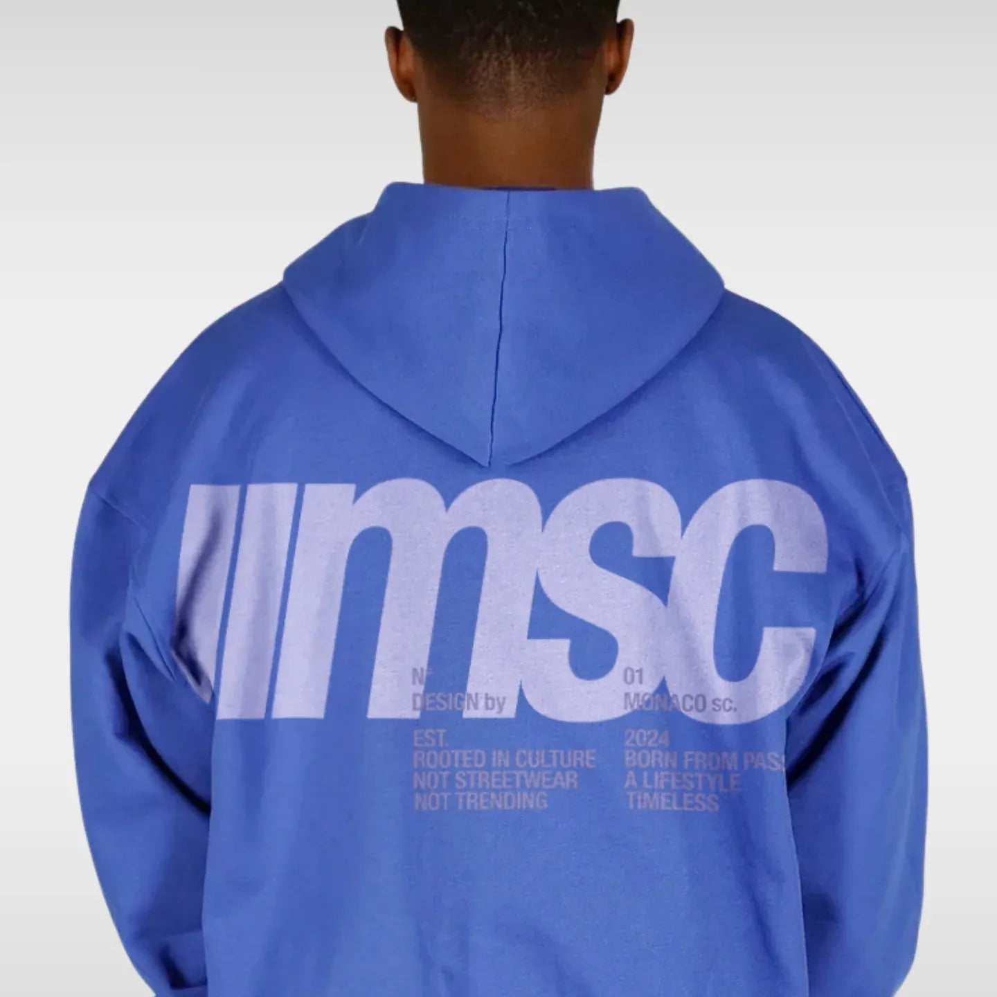MSC LABEL HOODIE - ATHLEISURE LILAC / PLUM