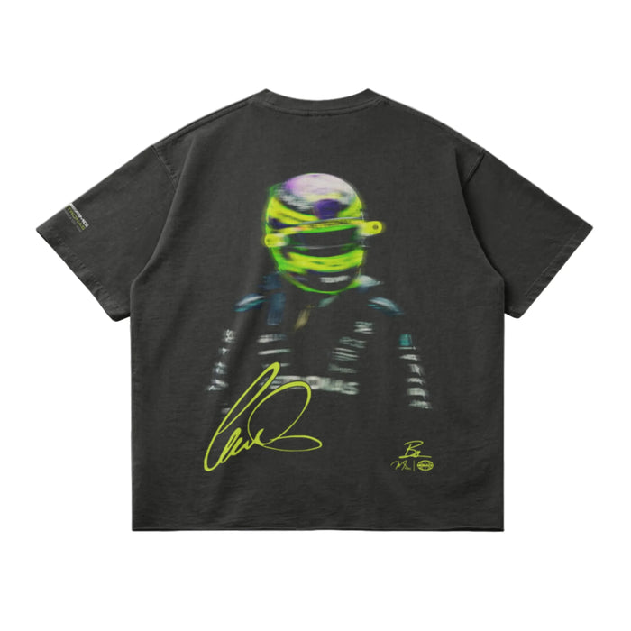 LEWIS HAMILTON BLUR TEE - DARK GRAY