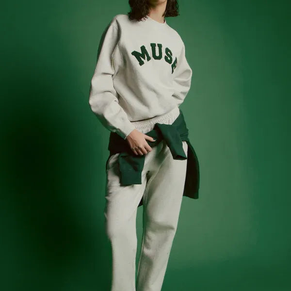 Heavyweight Chenille Sweatshirt - Alabaster