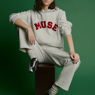 Heavyweight Chenille Hoodie - Alabaster