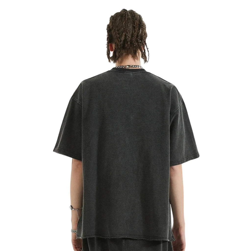 Montreal Hockey Tee - Faded Black