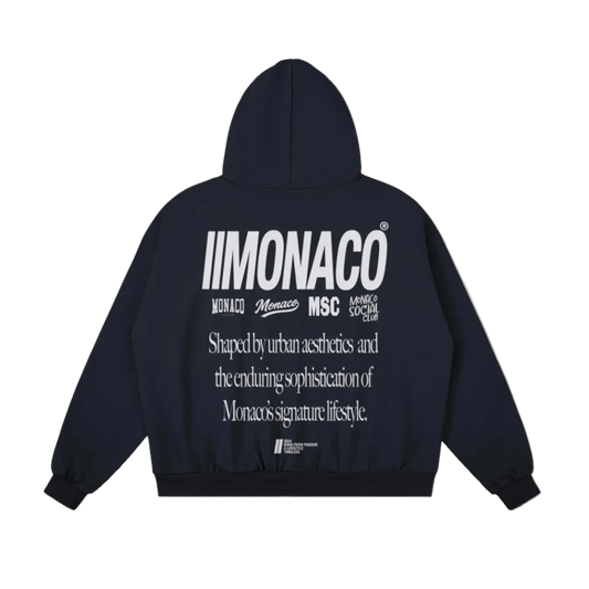 MONACO AESTHETIC HOODIE - ATHLEISURE STONE WHITE