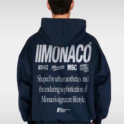 MONACO AESTHETIC HOODIE - ATHLEISURE STONE WHITE