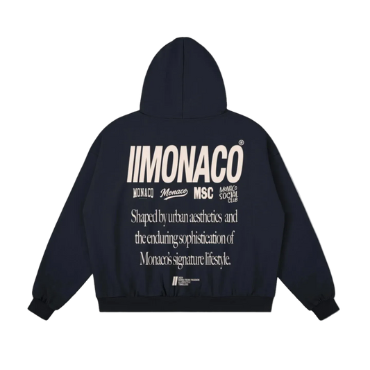 MONACO AESTHETIC HOODIE - ATHLEISURE SOFT IVORY