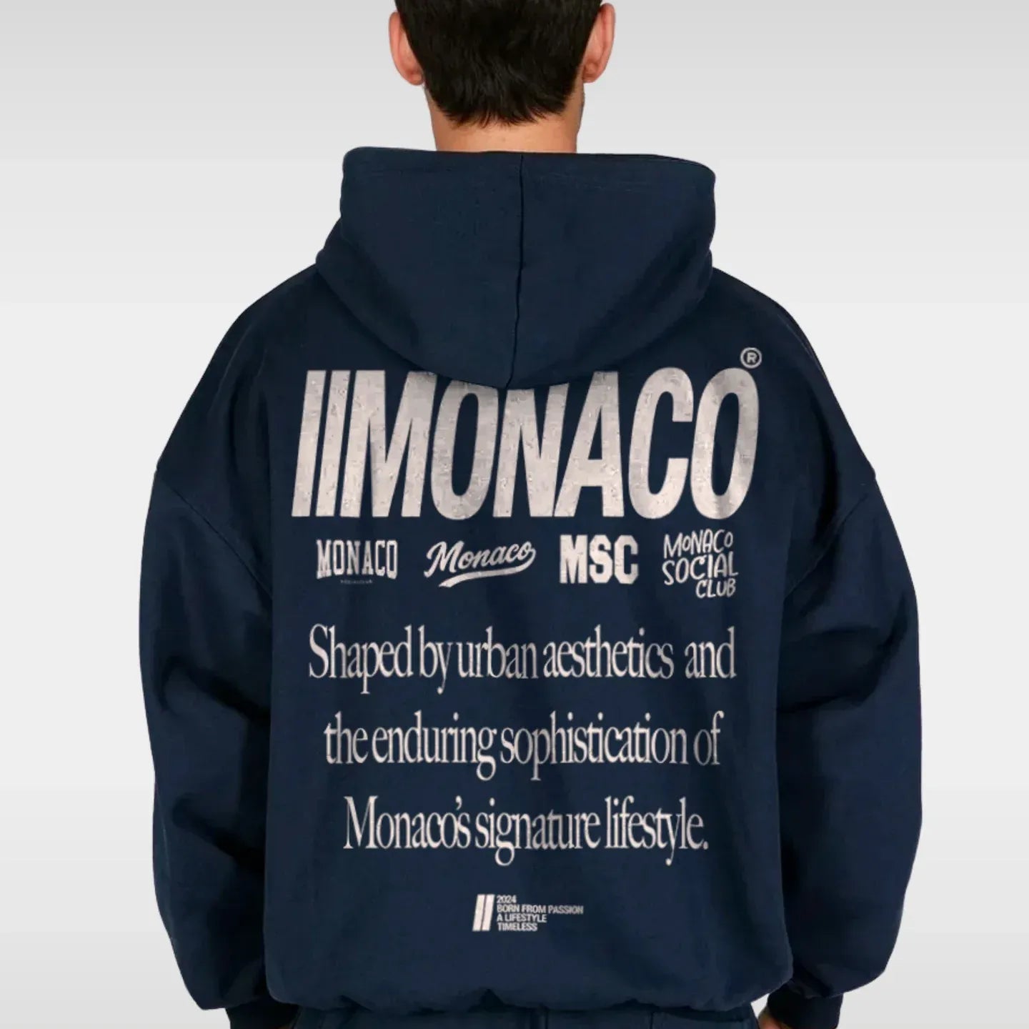 MONACO AESTHETIC HOODIE - ATHLEISURE SOFT IVORY