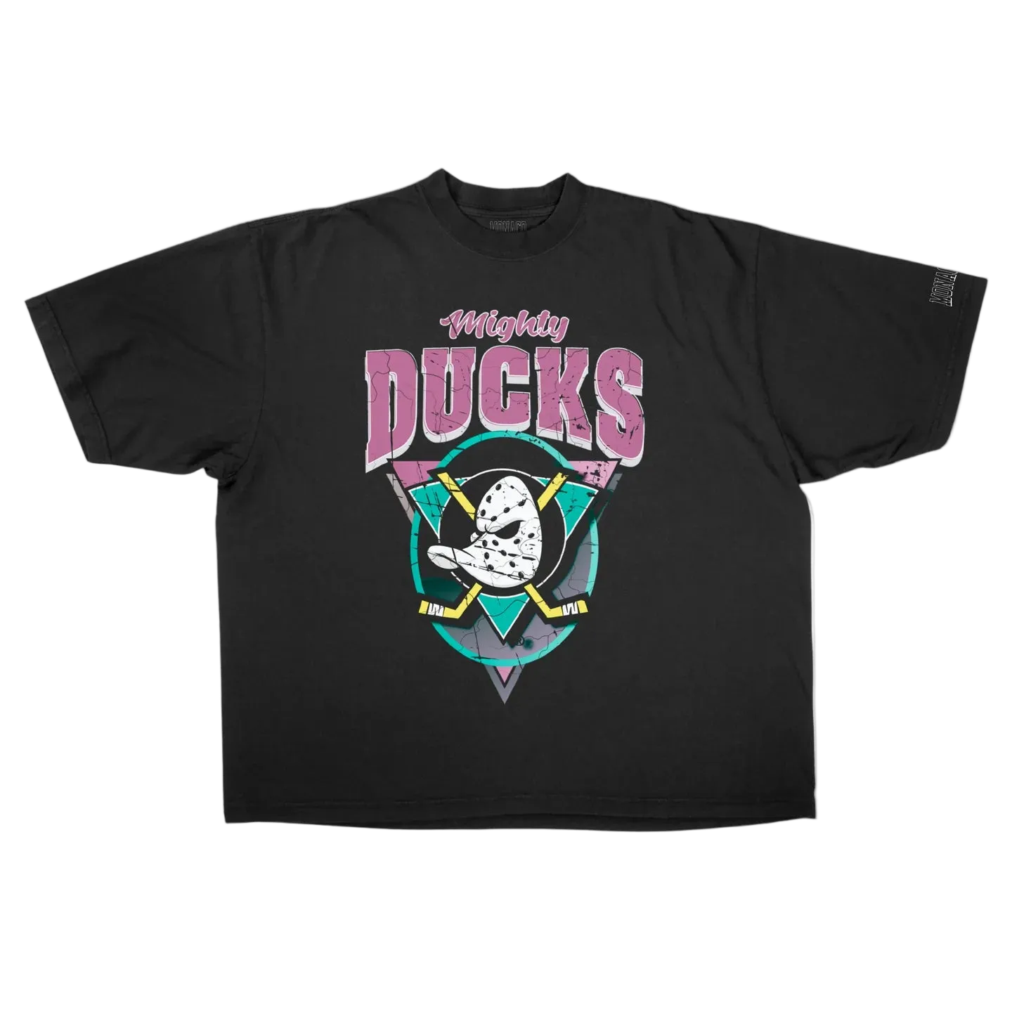 Anaheim Duck Vintage Tee - Black - Gen2