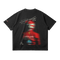 T-shirt Charles Leclerc Blur - Profil arrière - Noir délavé