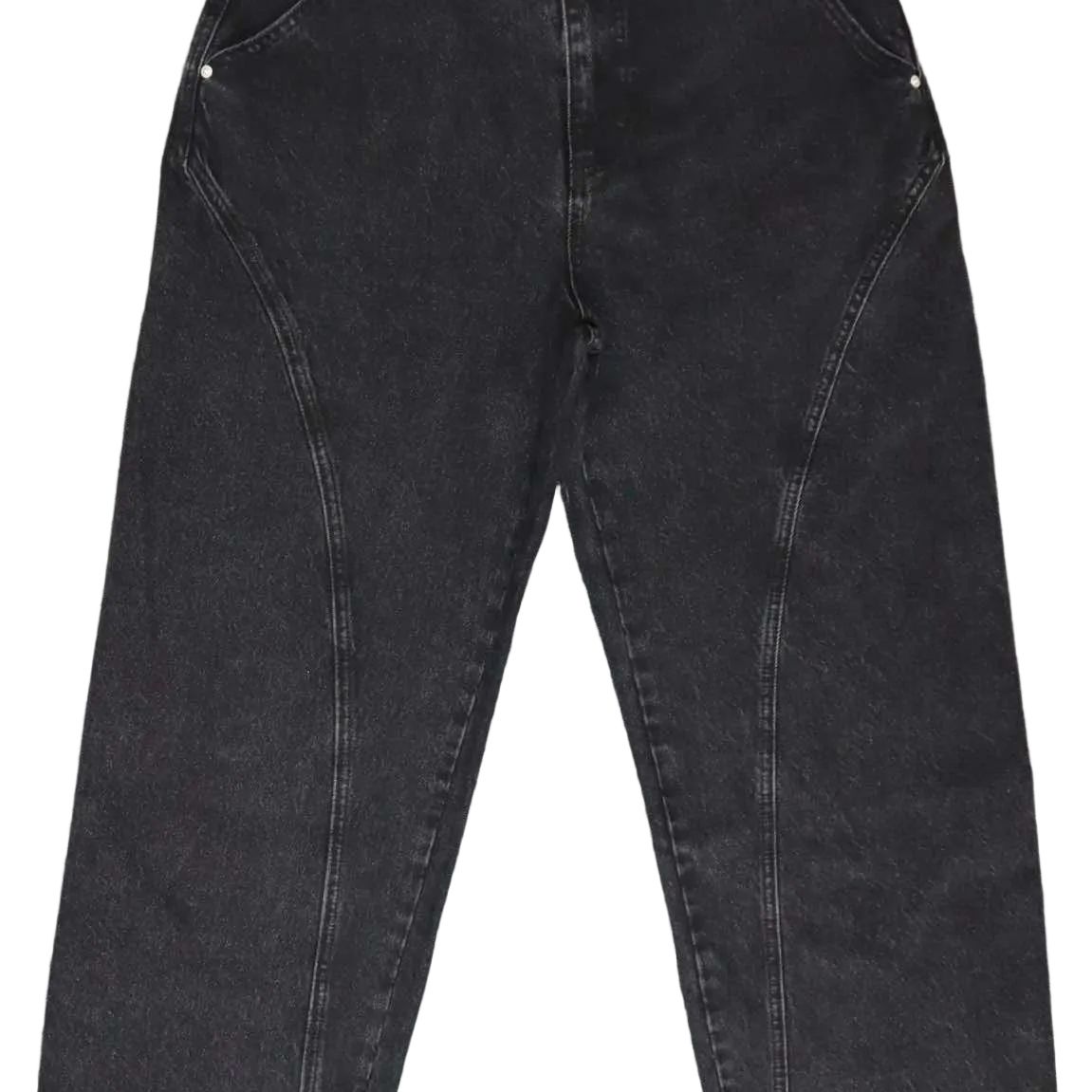 Baggy Jeans - Washed Black