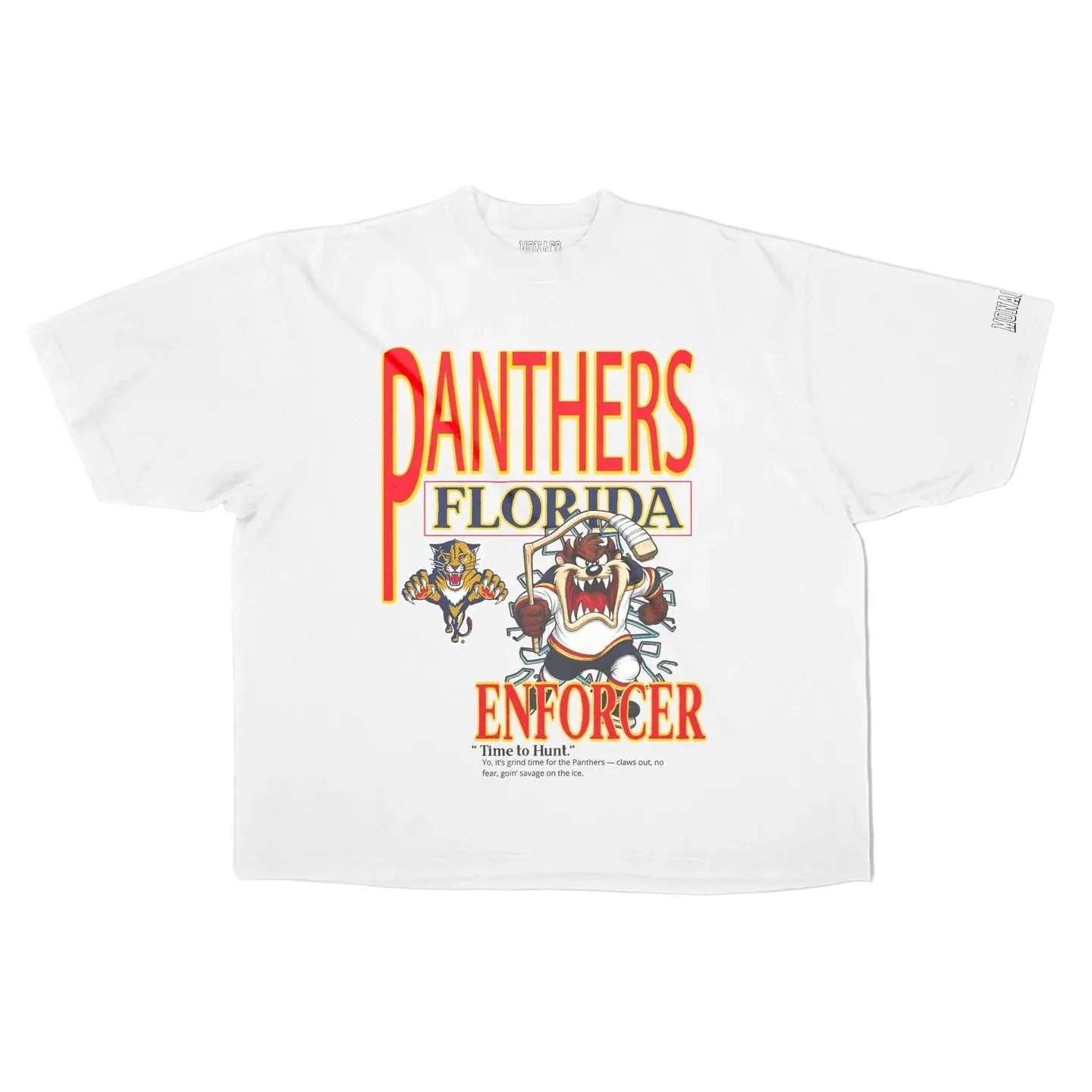 PANTHERS CARTOON TEE - GEN 2 WHITE