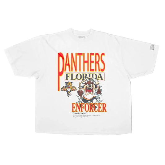 PANTHERS CARTOON TEE - GEN 2 WHITE