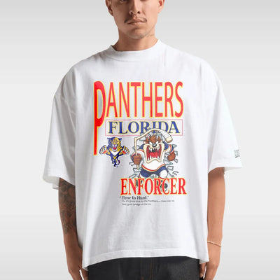 PANTHERS CARTOON TEE - GEN 2 WHITE