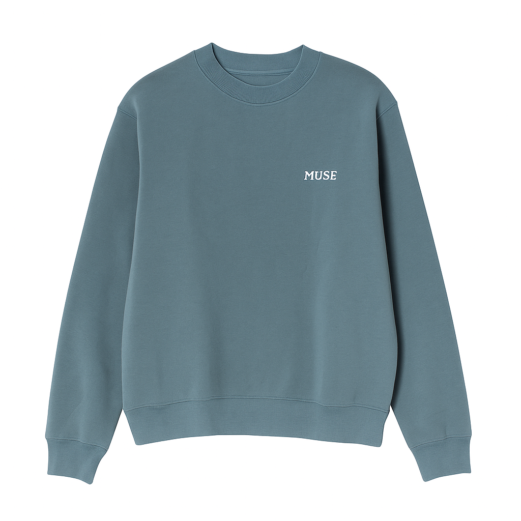 Pull ras du cou Muse - Indigo