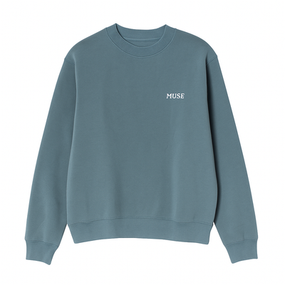 Pull ras du cou Muse - Indigo
