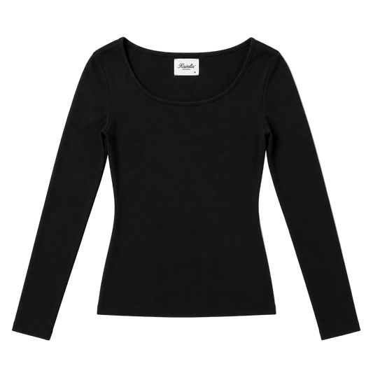 Bridget Peachy Scoop - Black