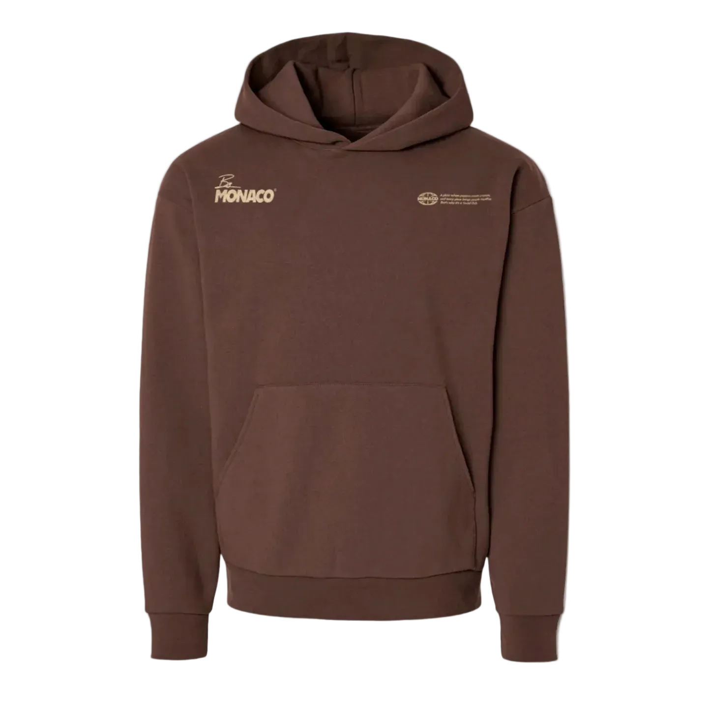 MONACO ICON HOODIE – GEN1 MOCHA