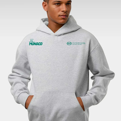 MONACO ICON HOODIE – GEN1  HEATHER GRAY