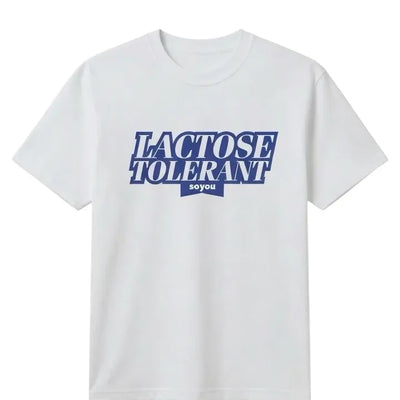 SOYOU - Lactose Tolerant Heavyweight T-Shirt (White)