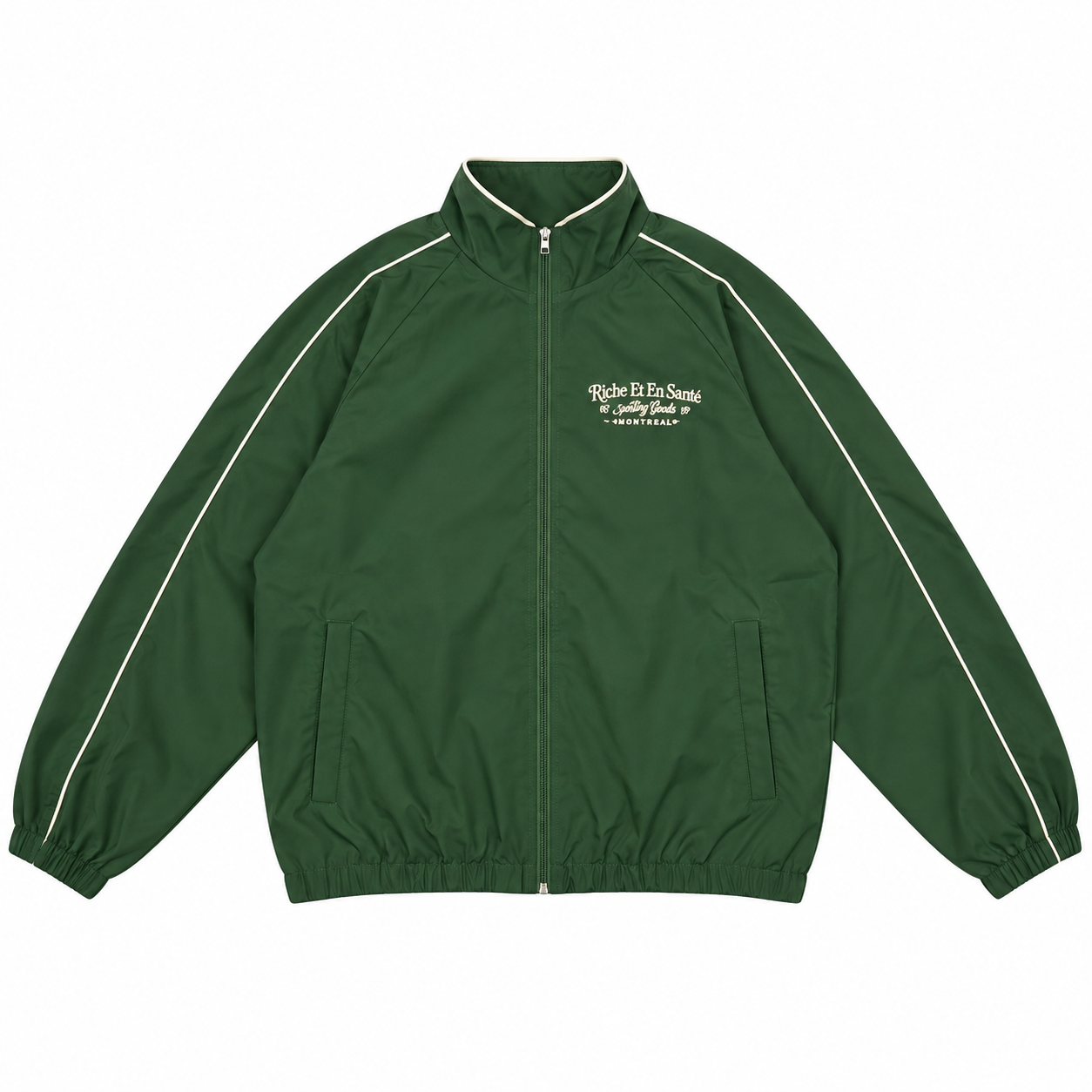 Green Athletic Sports Jacket