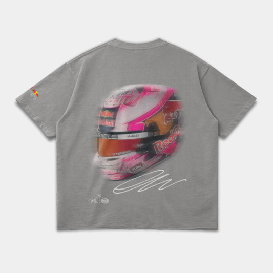 LIAM LAWSON RACING TEE - GREY