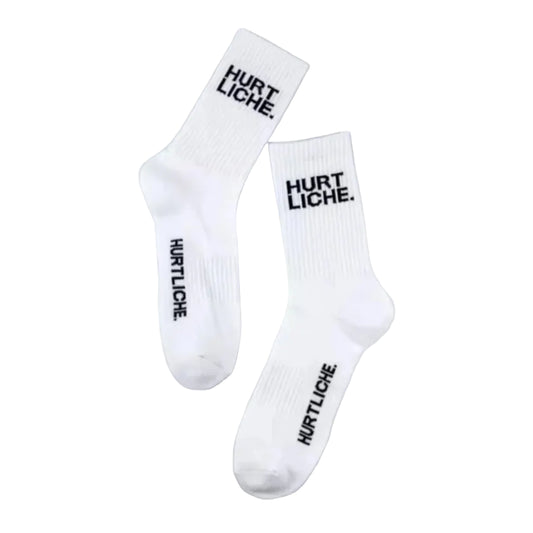 Hurtliche Socks - White & Black
