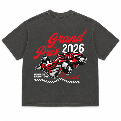 T-shirt Local Boxy Fit F1 2026 Exclusif