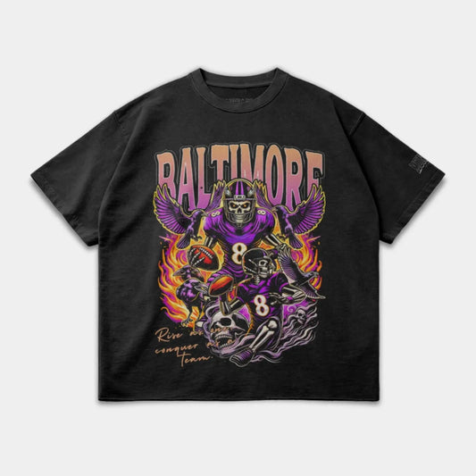 BALTIMORE FOOTBALL TEE