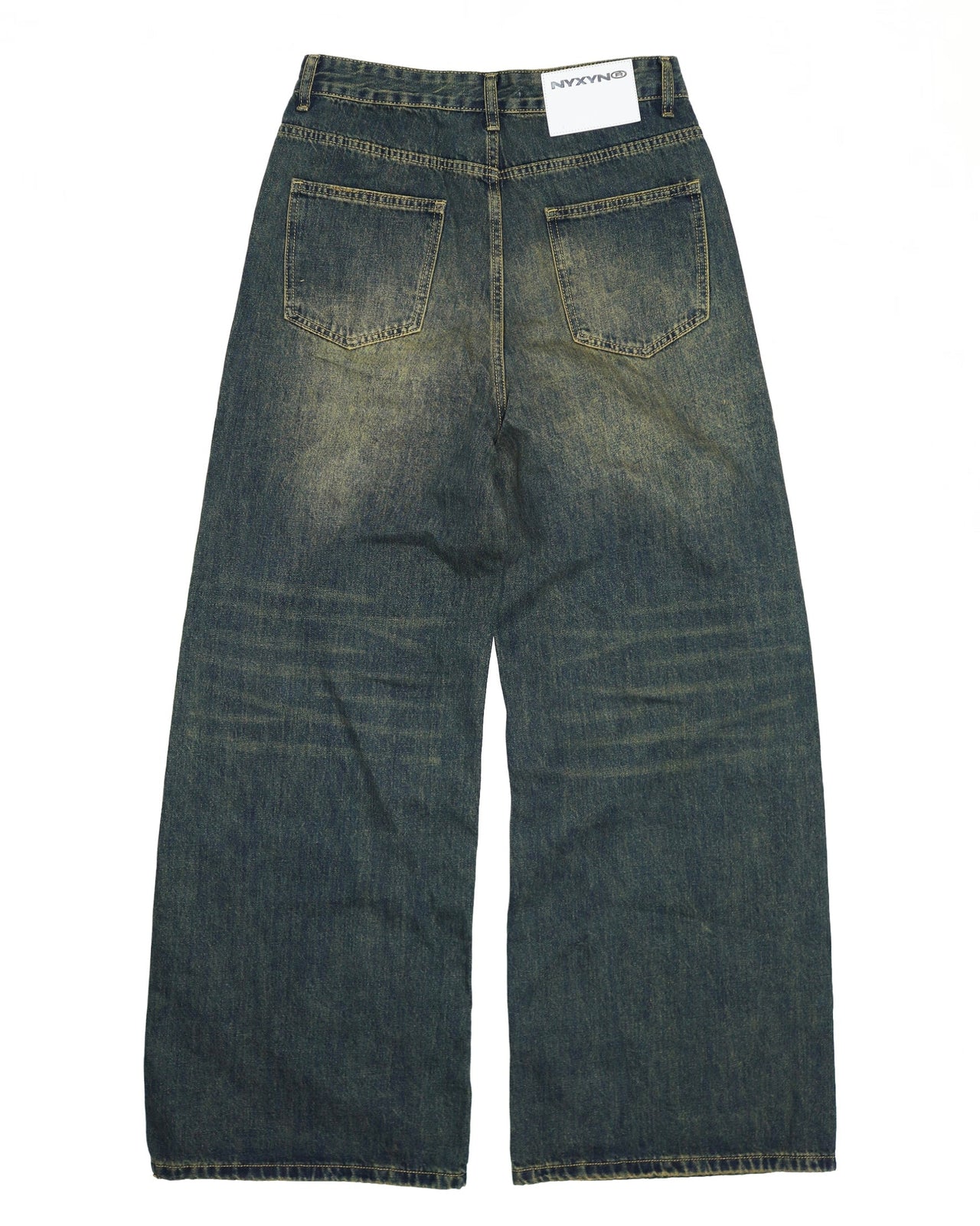 NYXYN - BAGGY WASHED JEANS - ACID BLUE