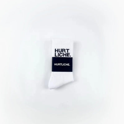 Hurtliche Socks - White & Black