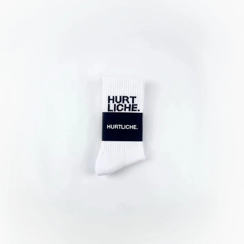 Hurtliche Socks - White & Black