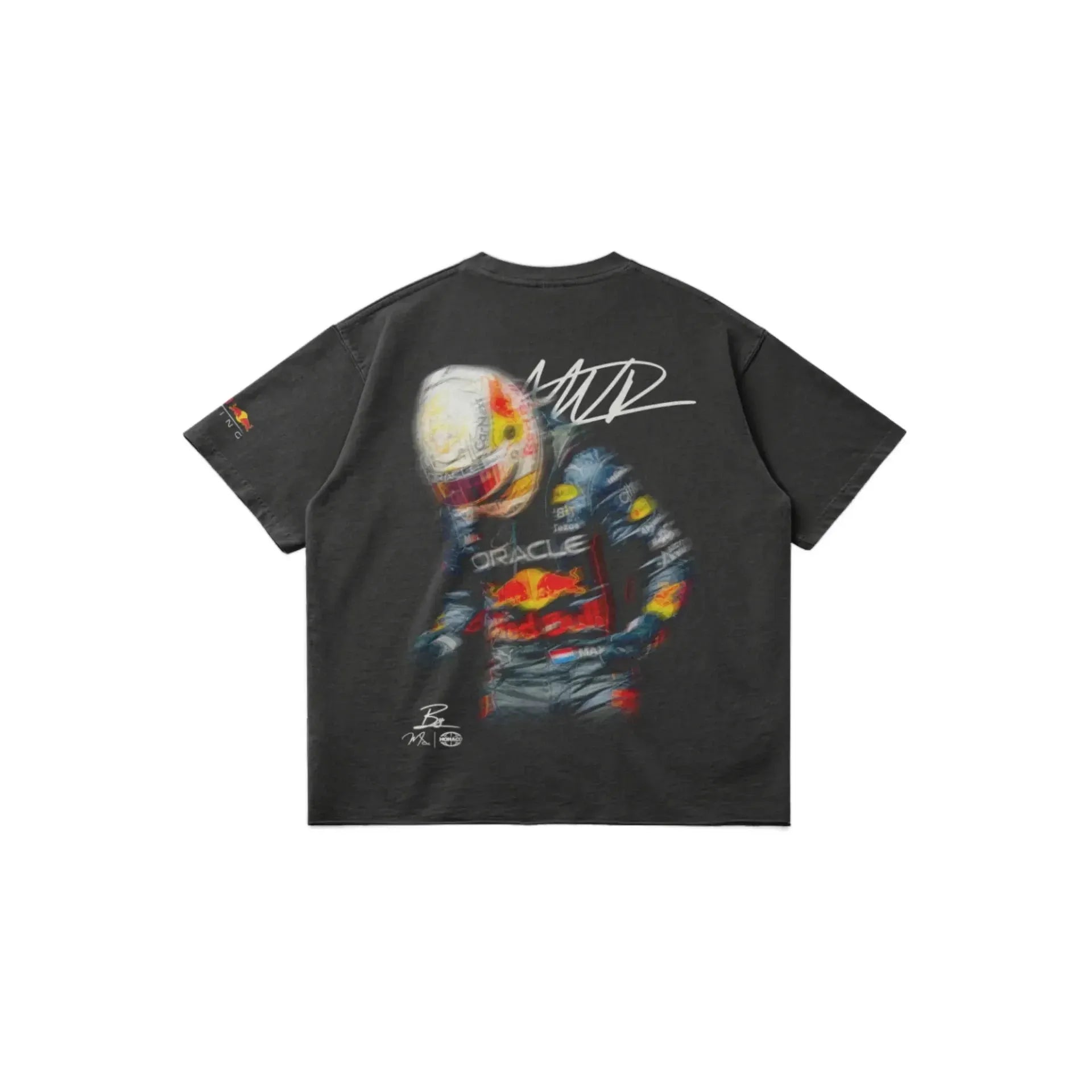 VERSTAPPEN BLUR RACING TEE – DARK GREY