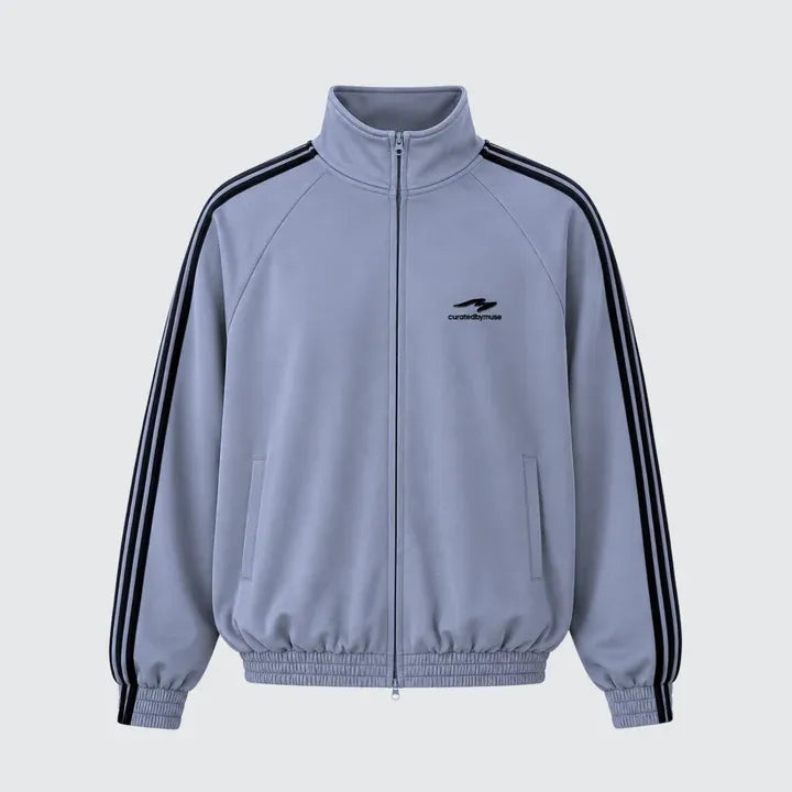 Track Jacket - Bluestone