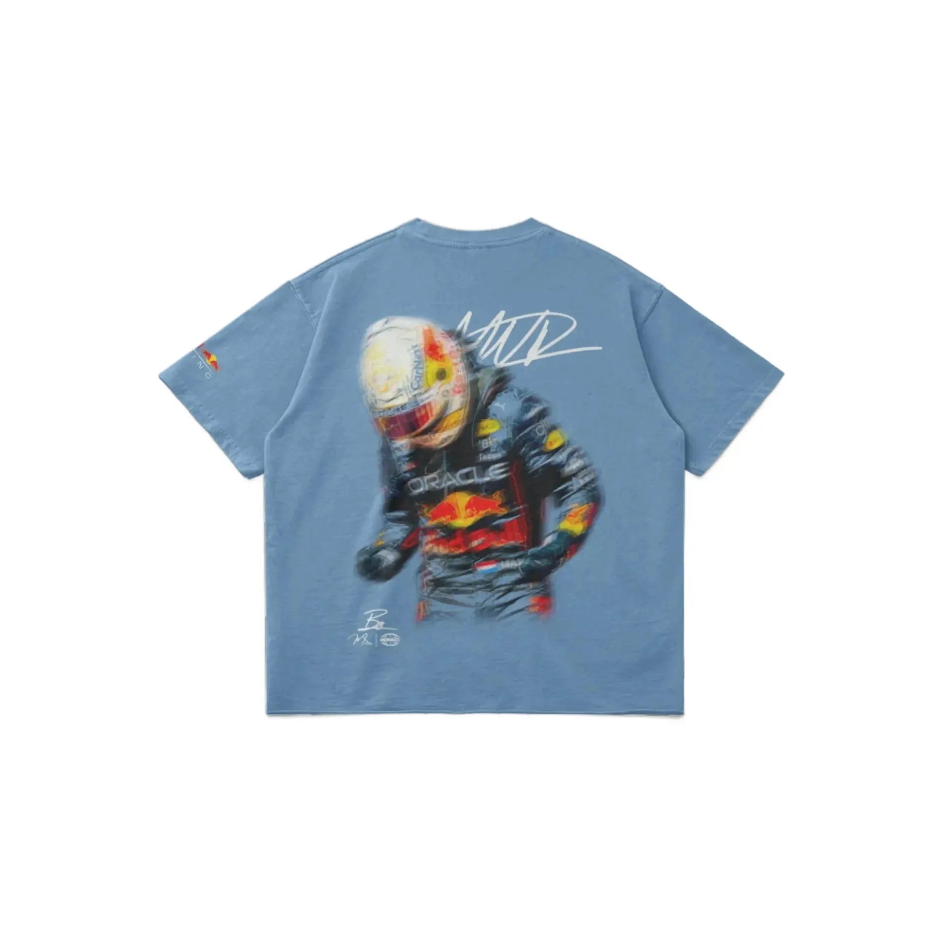 VERSTAPPEN BLUR RACING TEE – MEDIUM BLUE