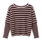 After Practice Longsleeve - Winter Fig Stripes