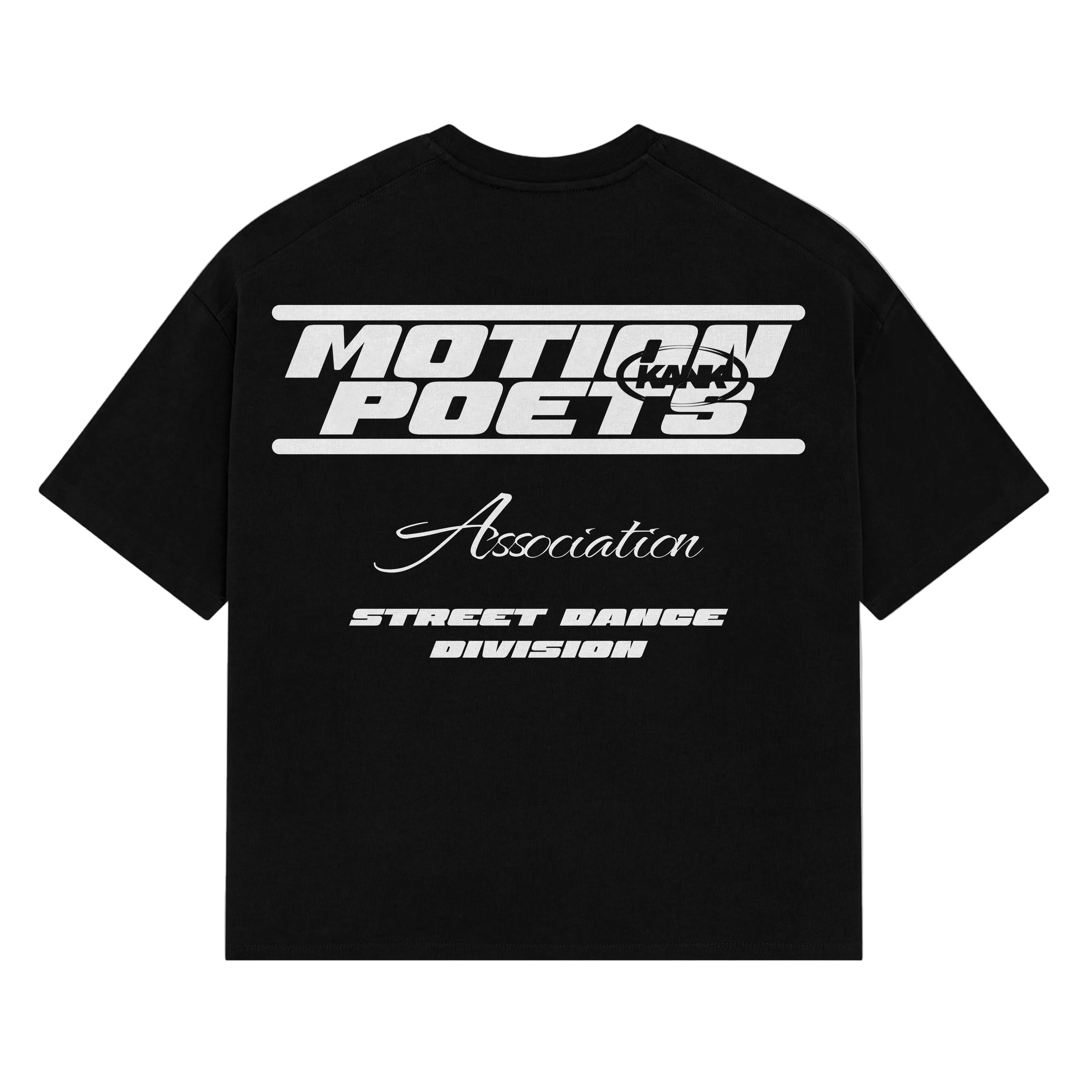 Motion Poets T-Shirt – Noir