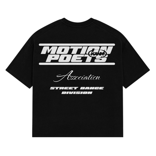 Motion Poets T-Shirt – Noir