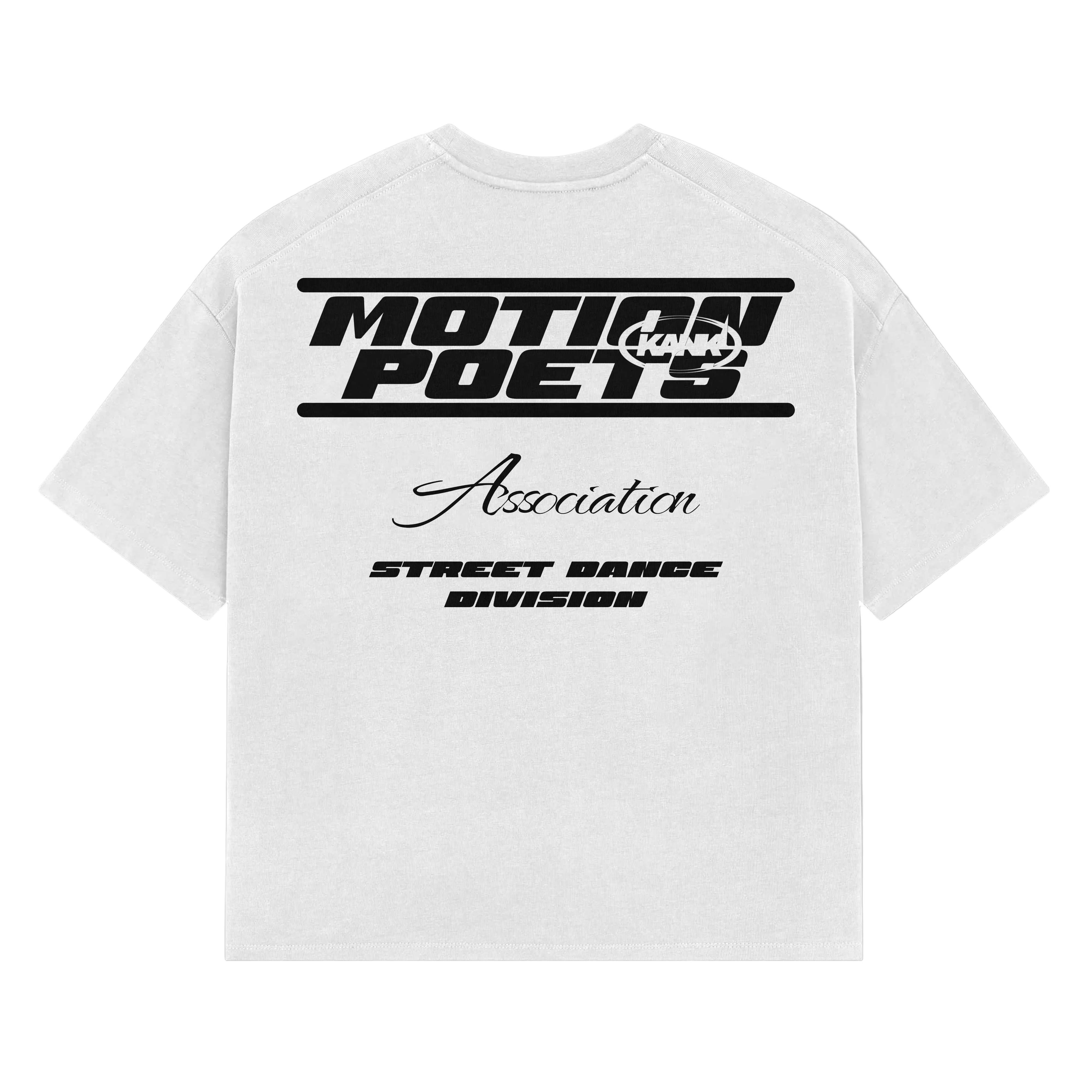 Motion Poets T-Shirt – Blanc