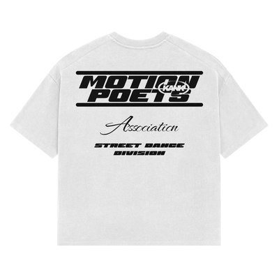 Motion Poets T-Shirt – Blanc