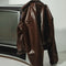 Leather Jacket Shadow – Brown