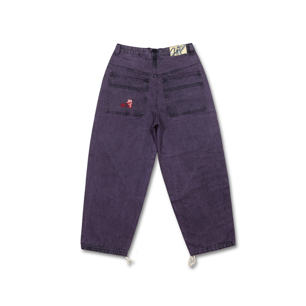 Pantalon en denim violet - GonePants