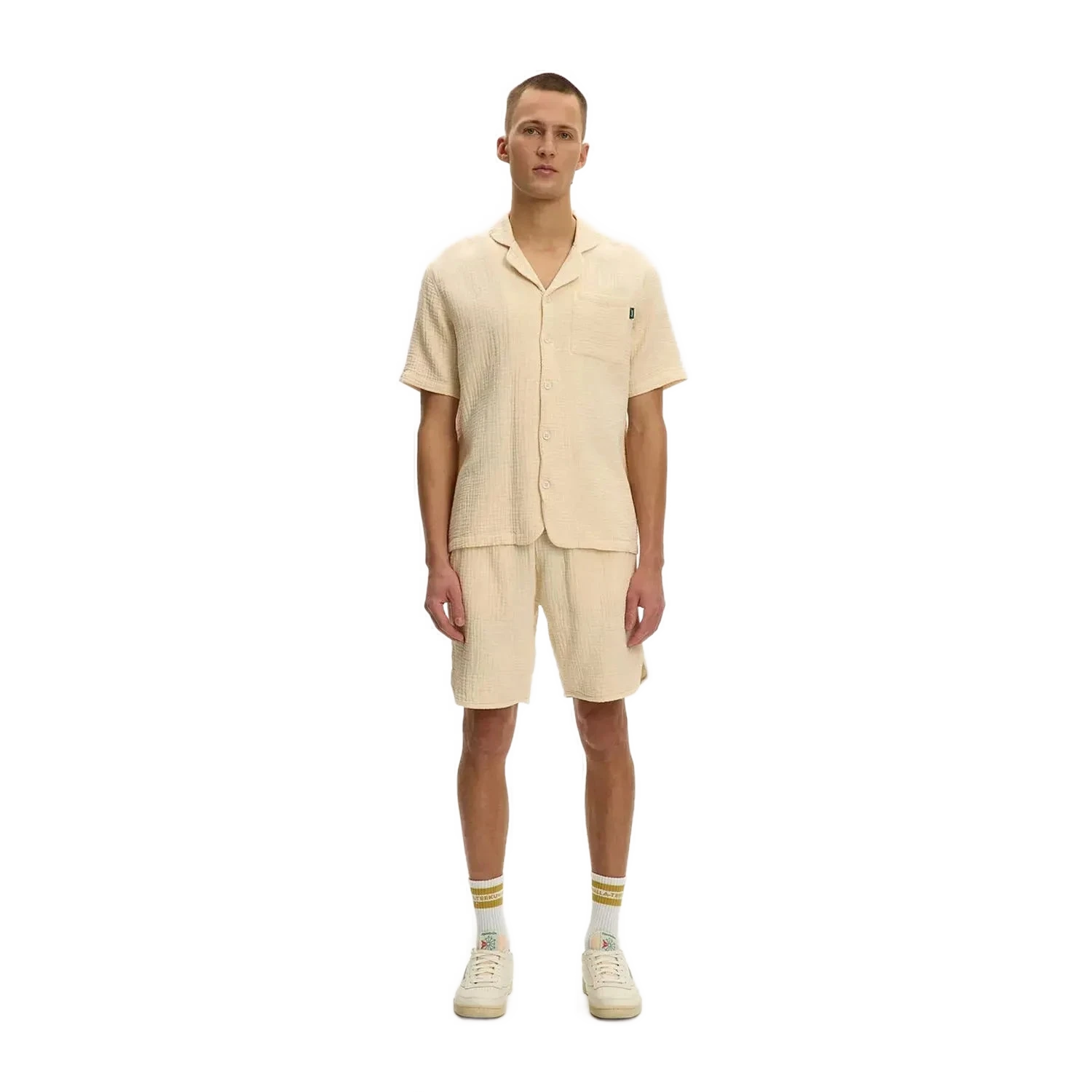 Chemise Resort SeerSucket - Crème