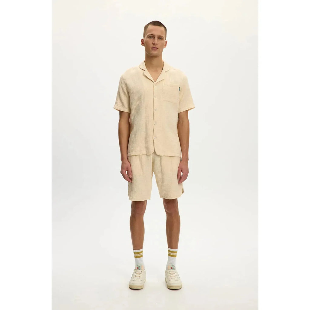 Resort SeerSucket Shorts - Cream