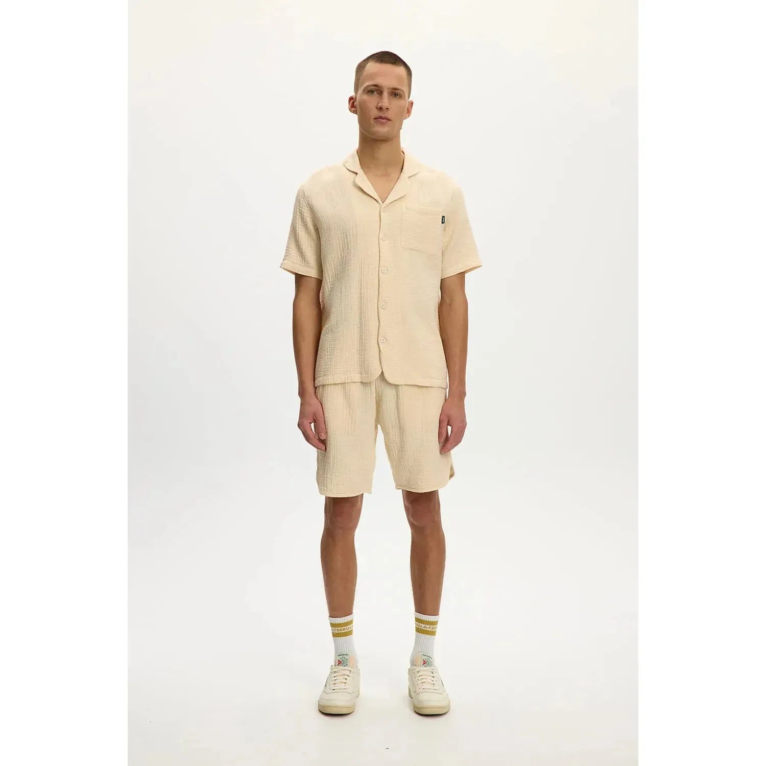 Resort SeerSucket Shorts - Cream
