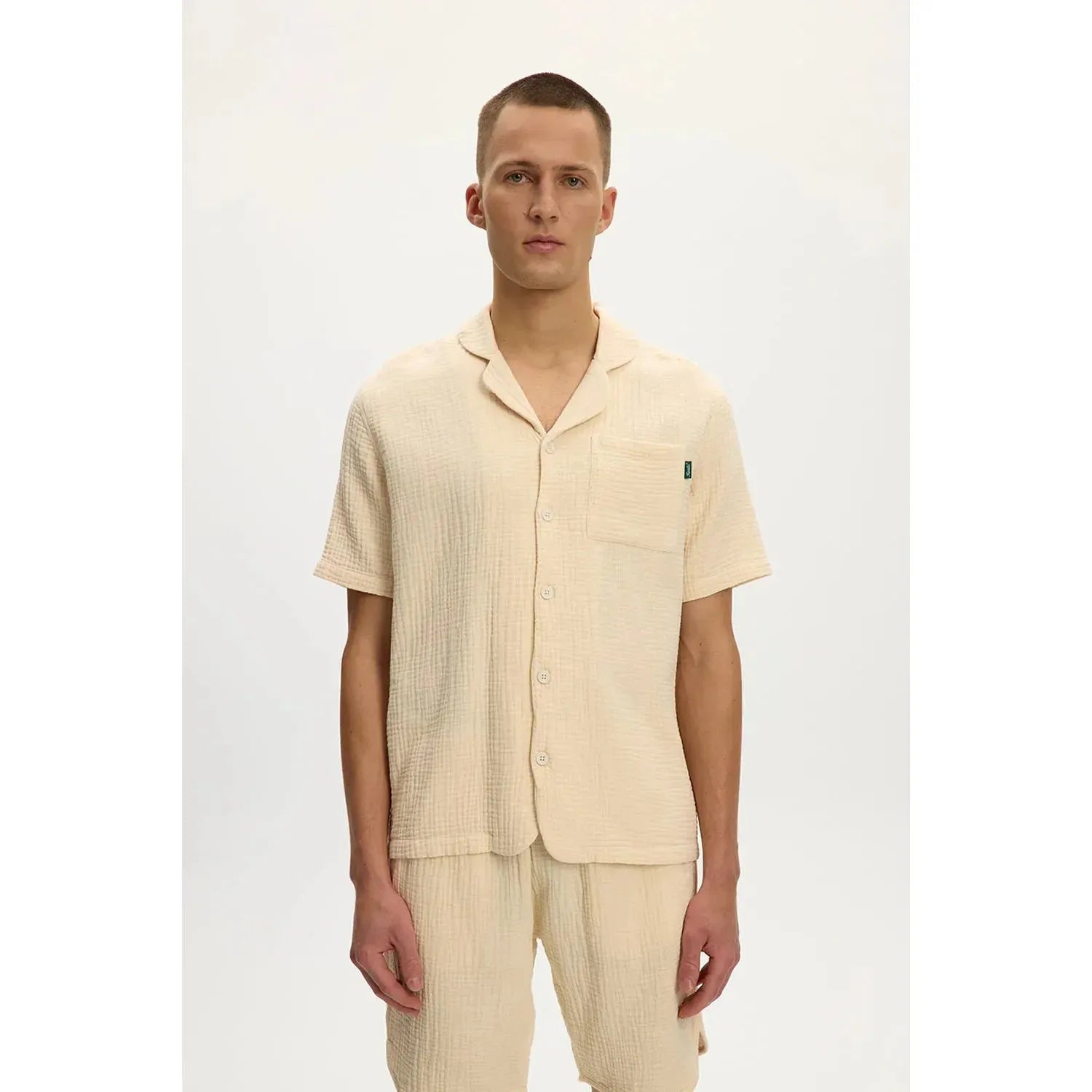 Resort SeerSucket Shirt - Cream