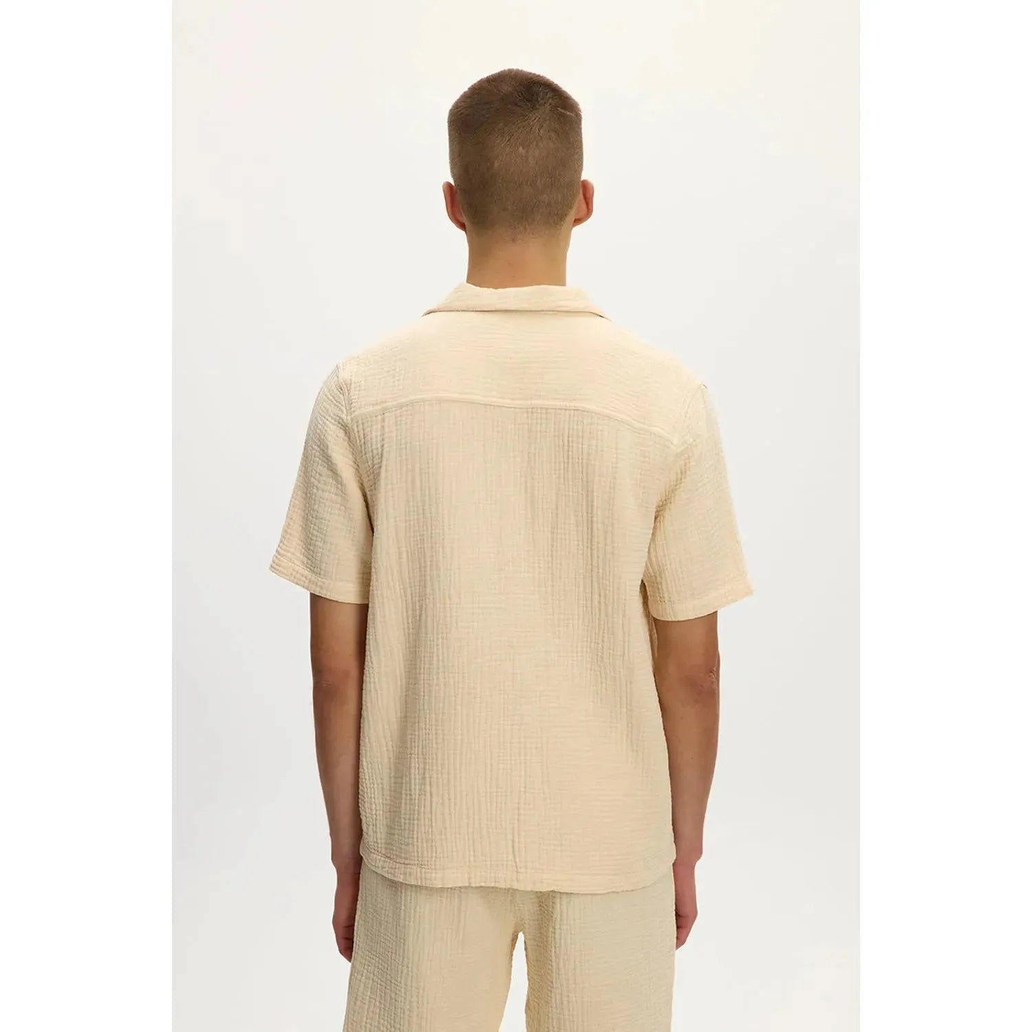 Resort SeerSucket Shirt - Cream