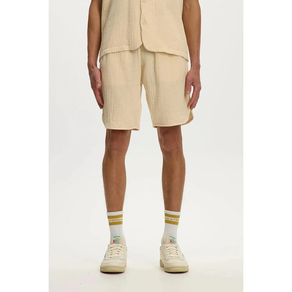 Resort SeerSucket Shorts - Cream