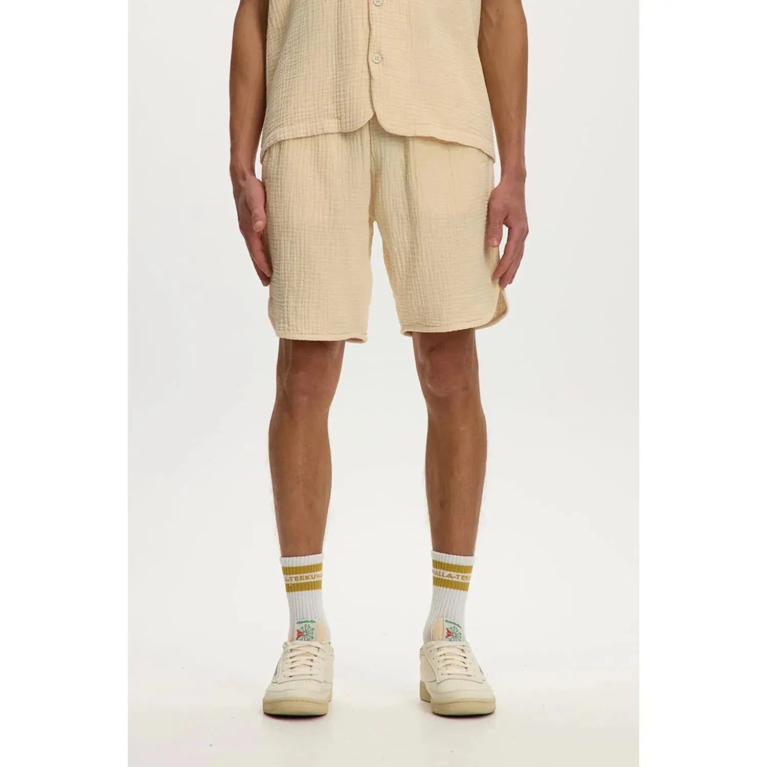 Resort SeerSucket Shorts - Cream