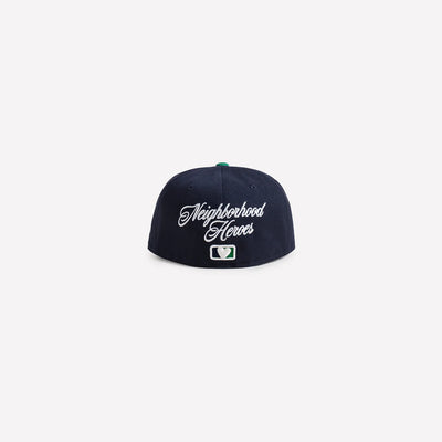 Quartier - Neighborhood Heroes Fitted Hat (Navy)
