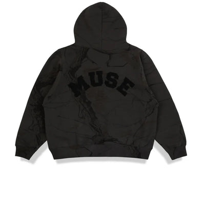 Heavyweight Camo Zip Up - Black Edition