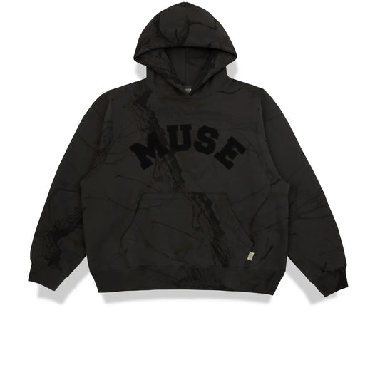 Heavyweight Camo Hoodie - Black Edition