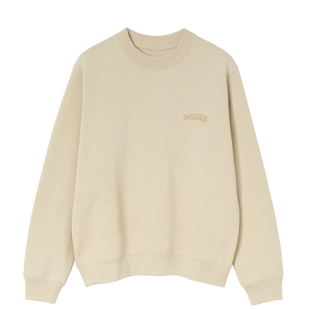 Muse Crewneck - Wheat